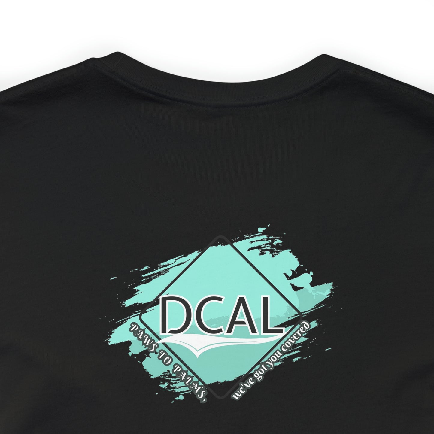 DCAL Minimalist "Paws to Palms" Unisex Jersey Short Sleeve Tee