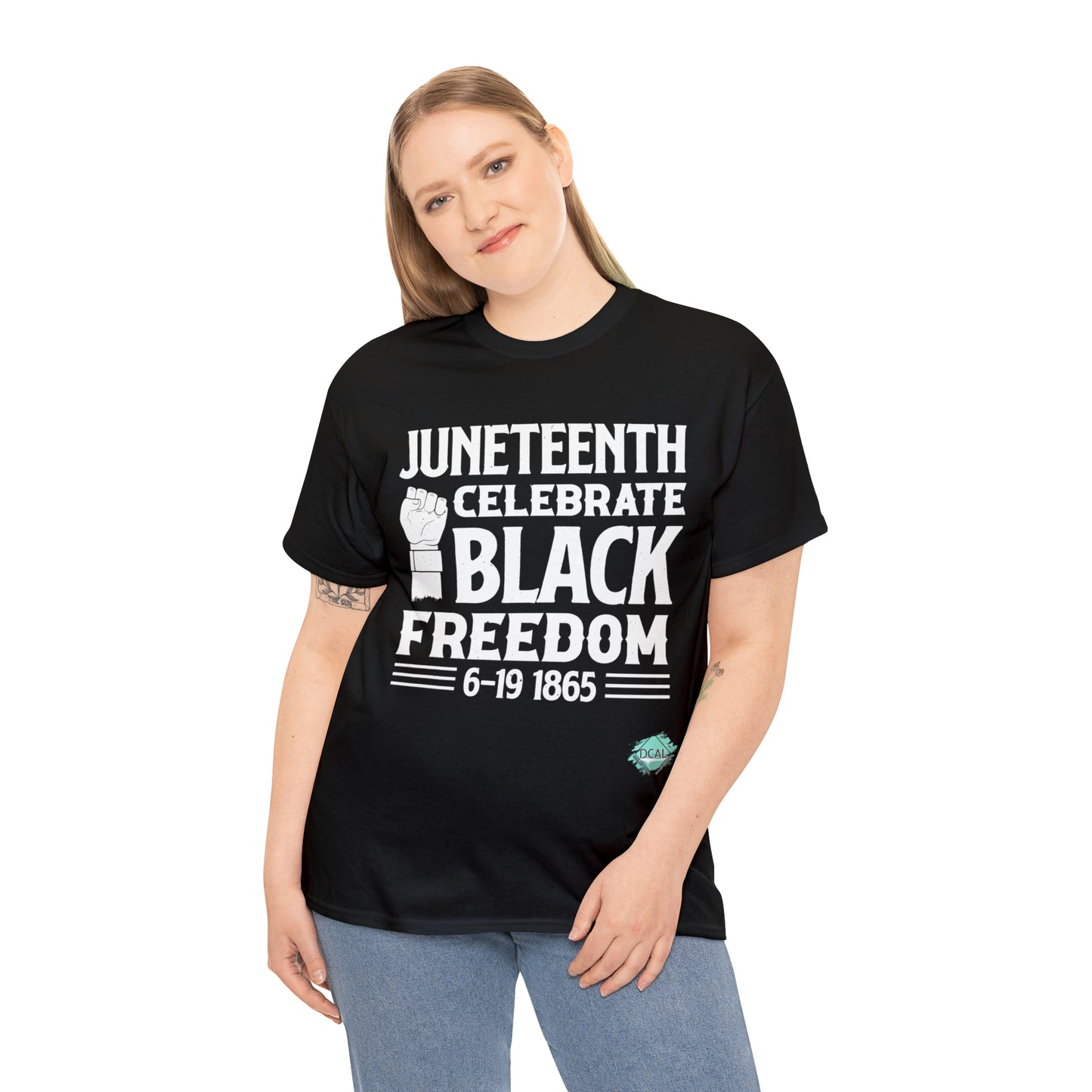 DCAL Juneteenth "Celebrate" Unisex Heavy Cotton Tee