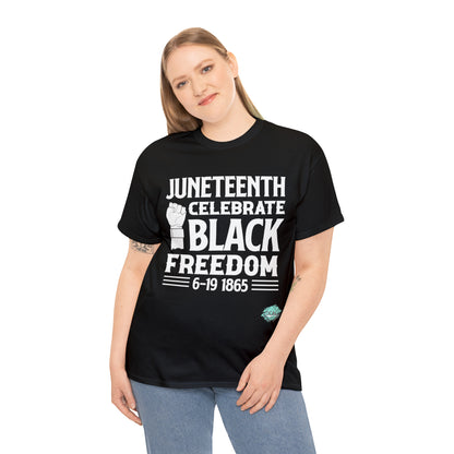 DCAL Juneteenth "Celebrate" Unisex Heavy Cotton Tee