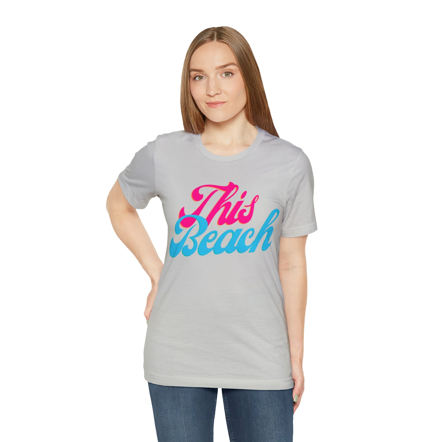 DCAL Beach Collection "This Beach" Unisex Jersey Short Sleeve Tee