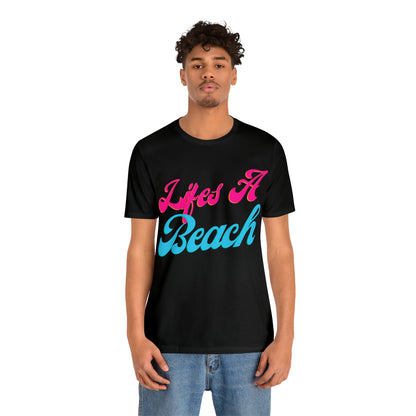 DCAL Beach Collection "Wifes a Beach" Unisex Jersey Short Sleeve Tee