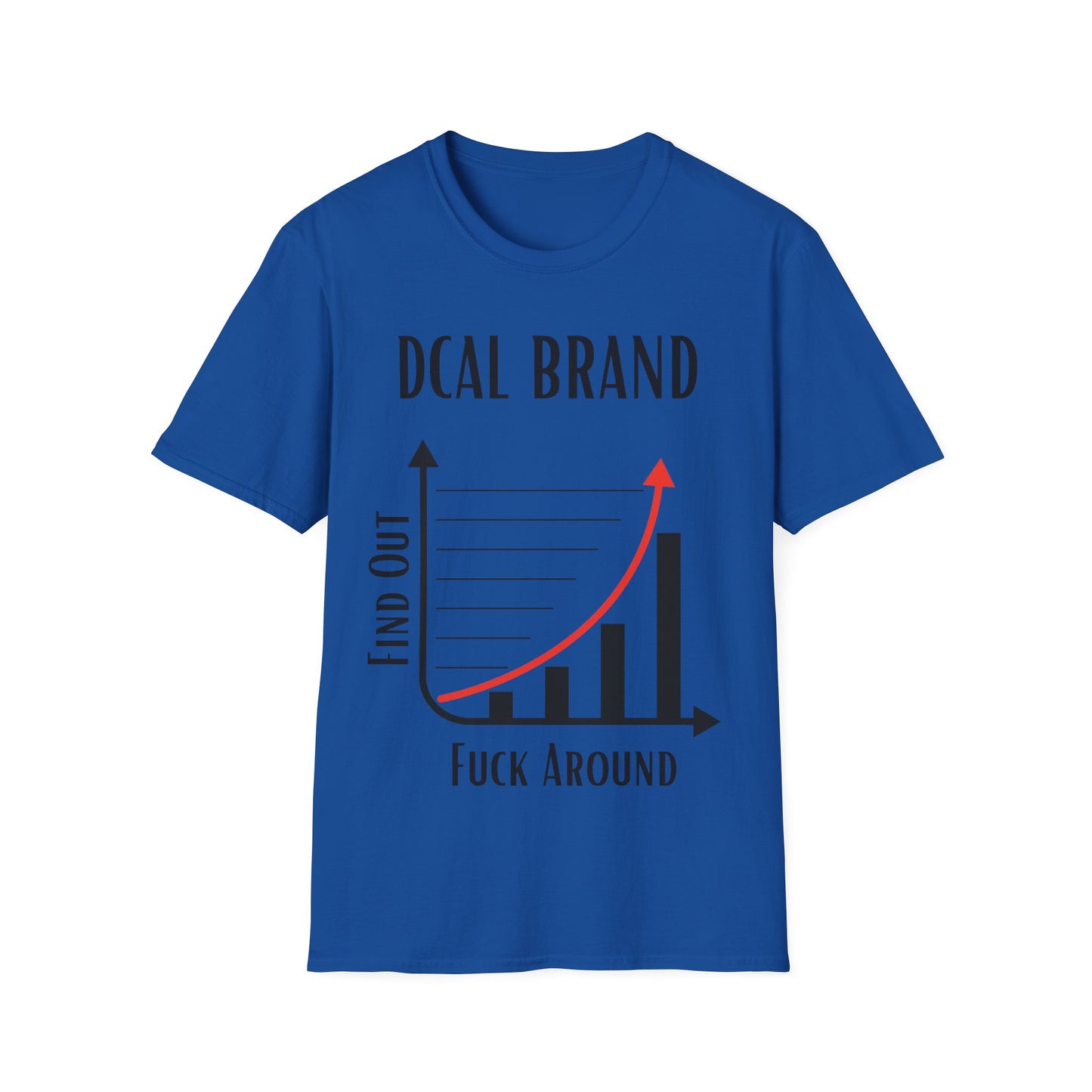 DCAL Graphic Tees Novel "Find Out "Unisex Softstyle T-Shirt