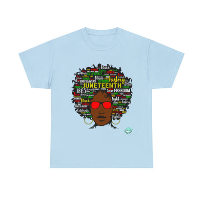 DCAL Juneteenth "Natural" Unisex Heavy Cotton Tee