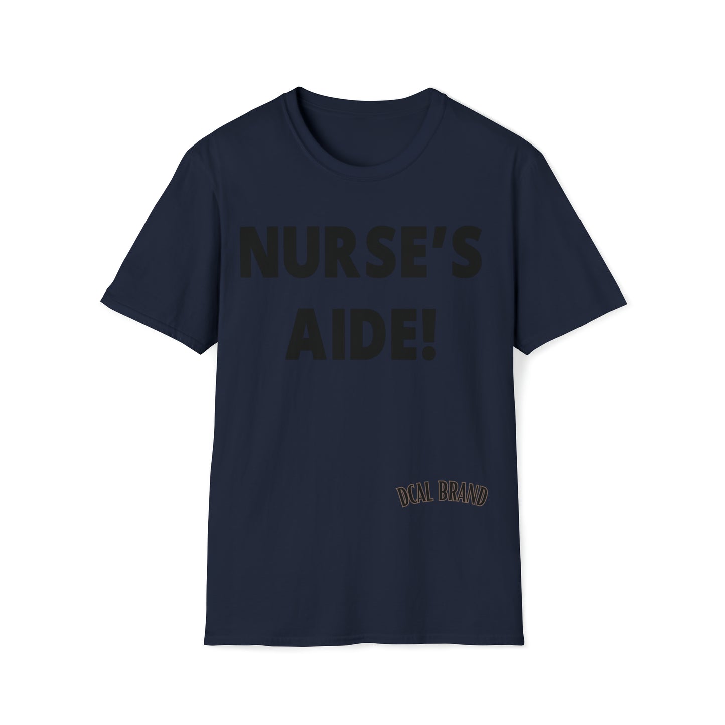 DCAL Graphic Tees CNA "Nurses Aide" Unisex Softstyle T-Shirt