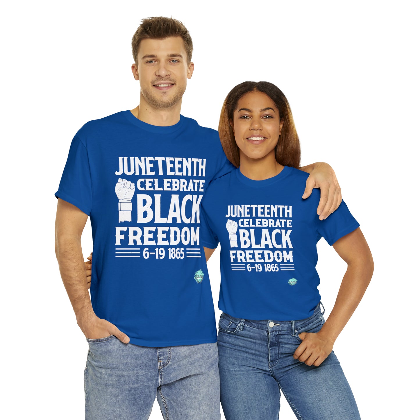 DCAL Juneteenth "Celebrate" Unisex Heavy Cotton Tee