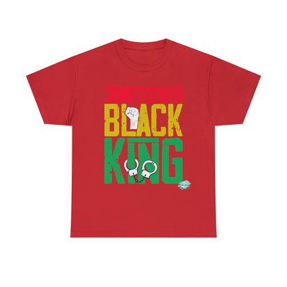 DCAL Juneteenth "Black King" Unisex Heavy Cotton Tee