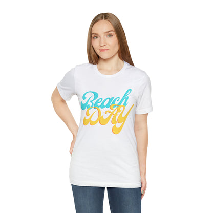 DCAL Beach Collection "Beach Day" Unisex Jersey Short Sleeve Tee