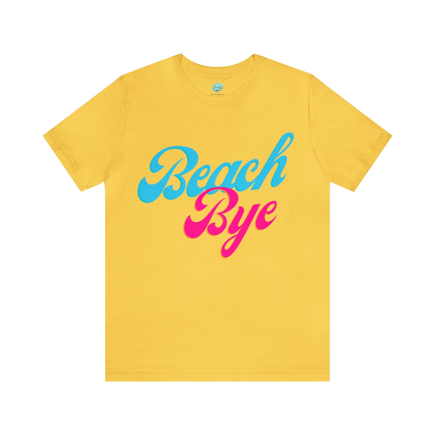 DCAL Beach Collection "Beach Bye" Unisex Jersey Short Sleeve Tee