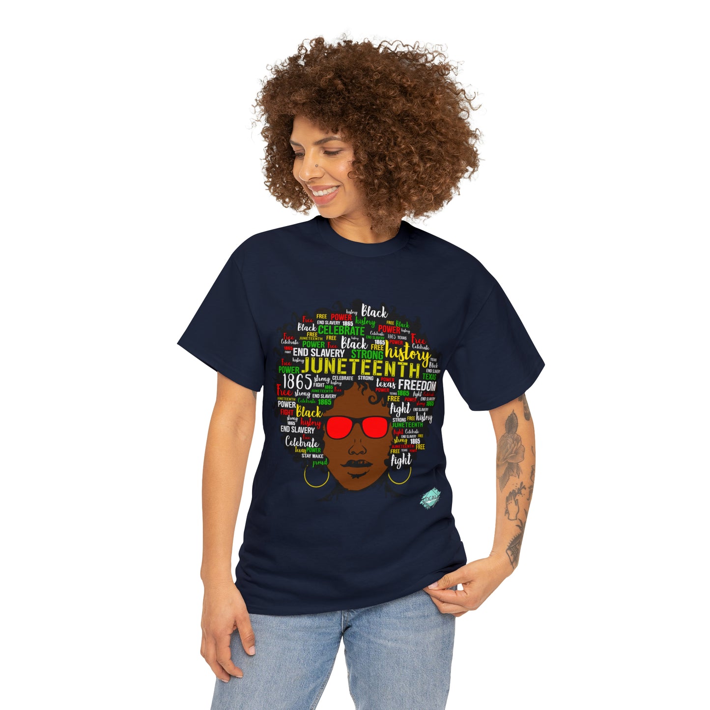 DCAL Juneteenth "Natural" Unisex Heavy Cotton Tee