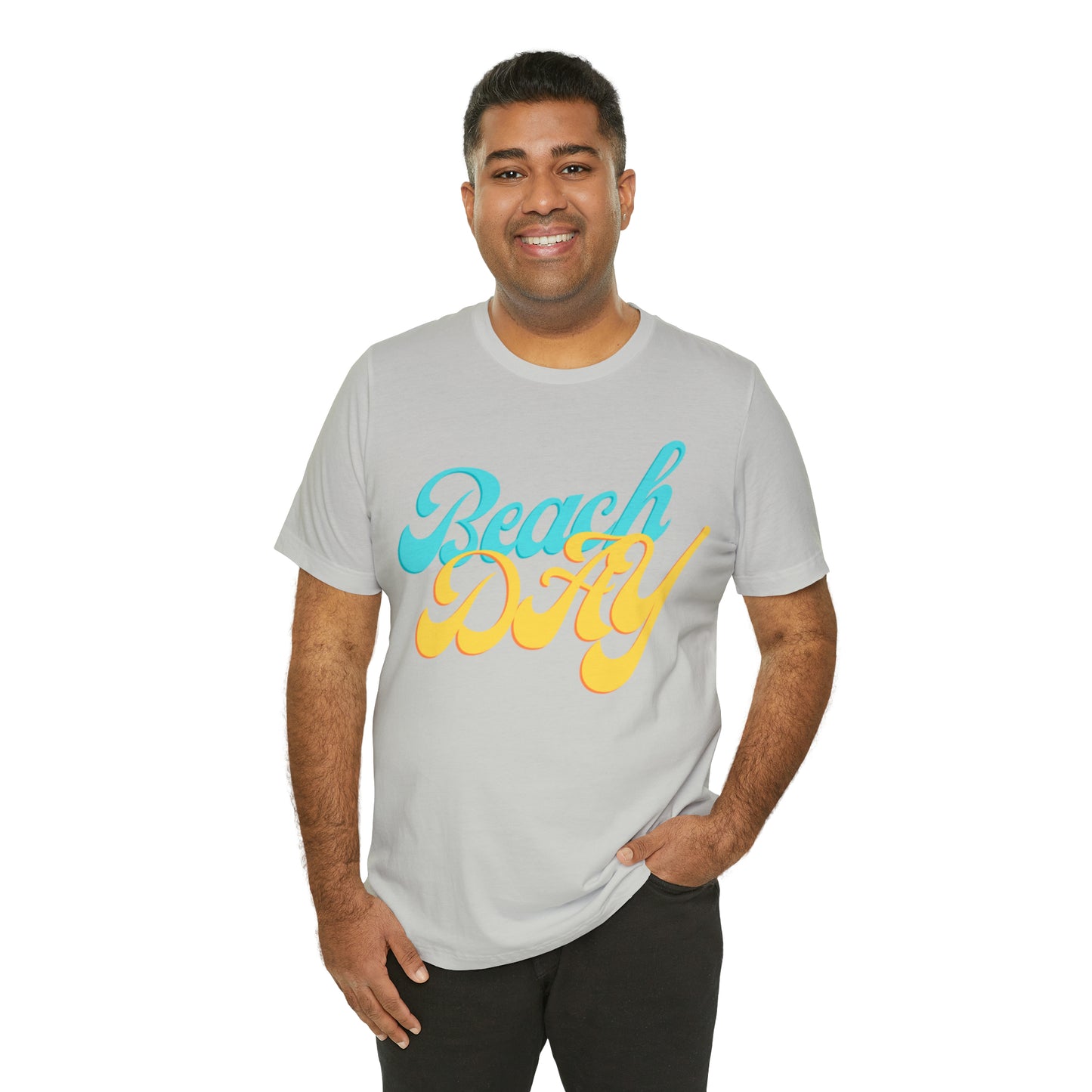 DCAL Beach Collection "Beach Day" Unisex Jersey Short Sleeve Tee