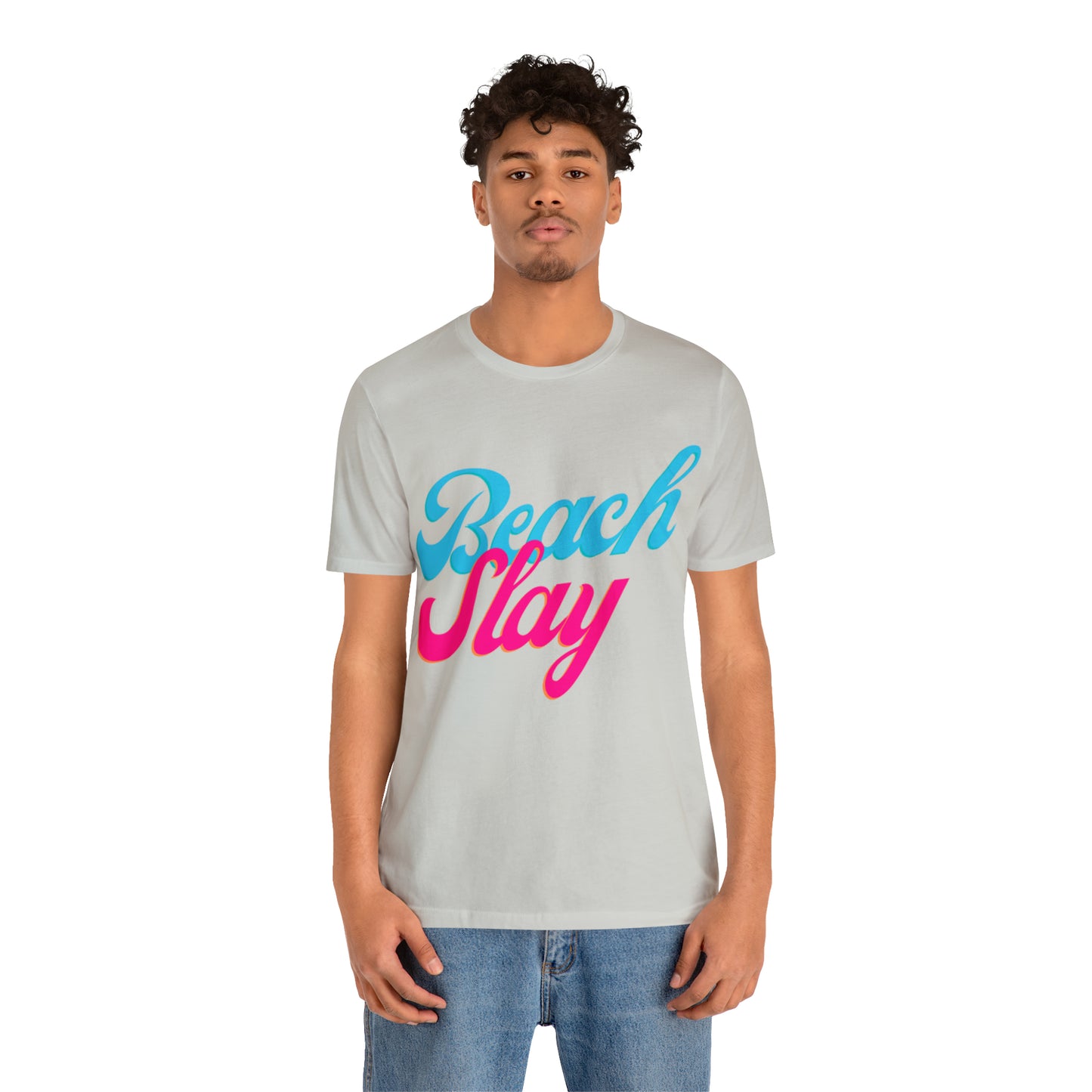 DCAL Beach Collection "Beach Slay" Unisex Jersey Short Sleeve Tee