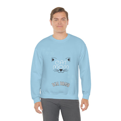 DCAL Meow Collection "Cat Mom" Unisex Heavy Blend™ Crewneck Sweatshirt