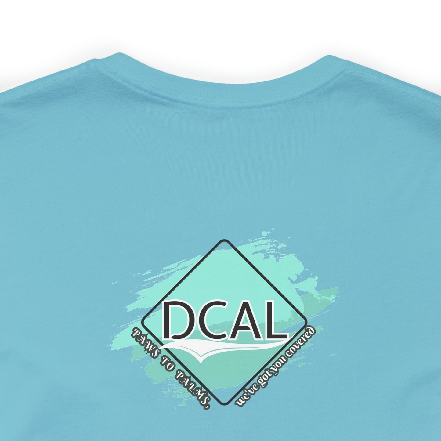 DCAL Minimalist "Paws to Palms" Unisex Jersey Short Sleeve Tee