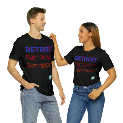 DCAL Downtown Diaries "Detroit" Unisex Jersey Short Sleeve Tee