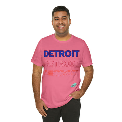 DCAL Downtown Diaries "Detroit" Unisex Jersey Short Sleeve Tee