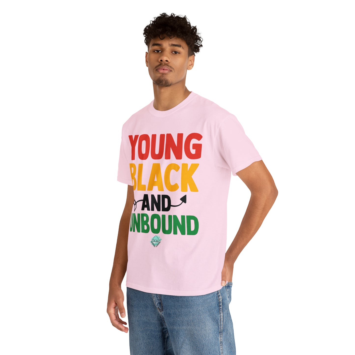 DCAL Juneteenth "Unbound' Unisex Heavy Cotton Tee