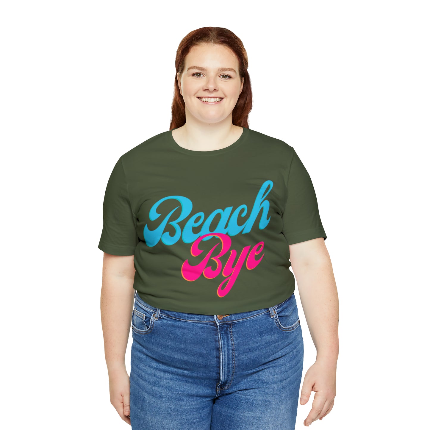 DCAL Beach Collection "Beach Bye" Unisex Jersey Short Sleeve Tee