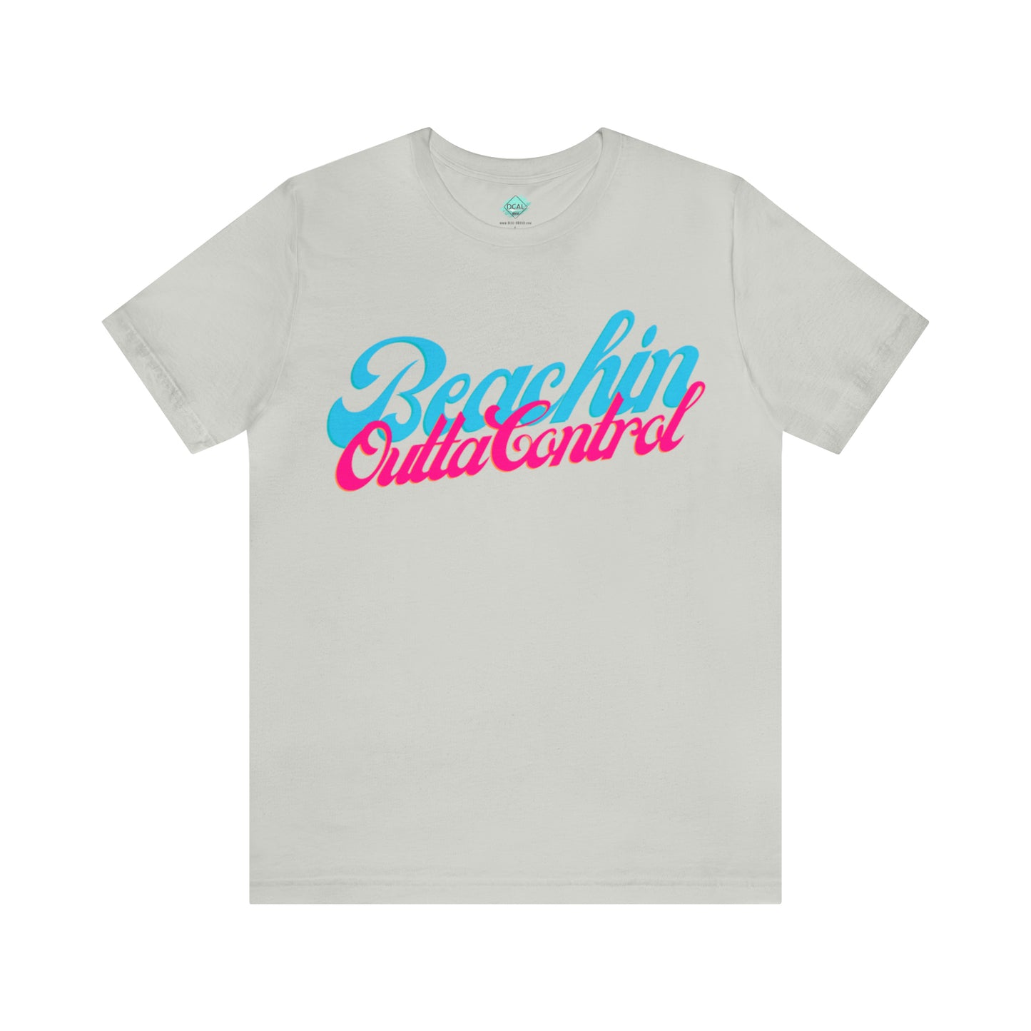 DCAL Beach Collection "Beachin Outta Control" Unisex Jersey Short Sleeve Tee