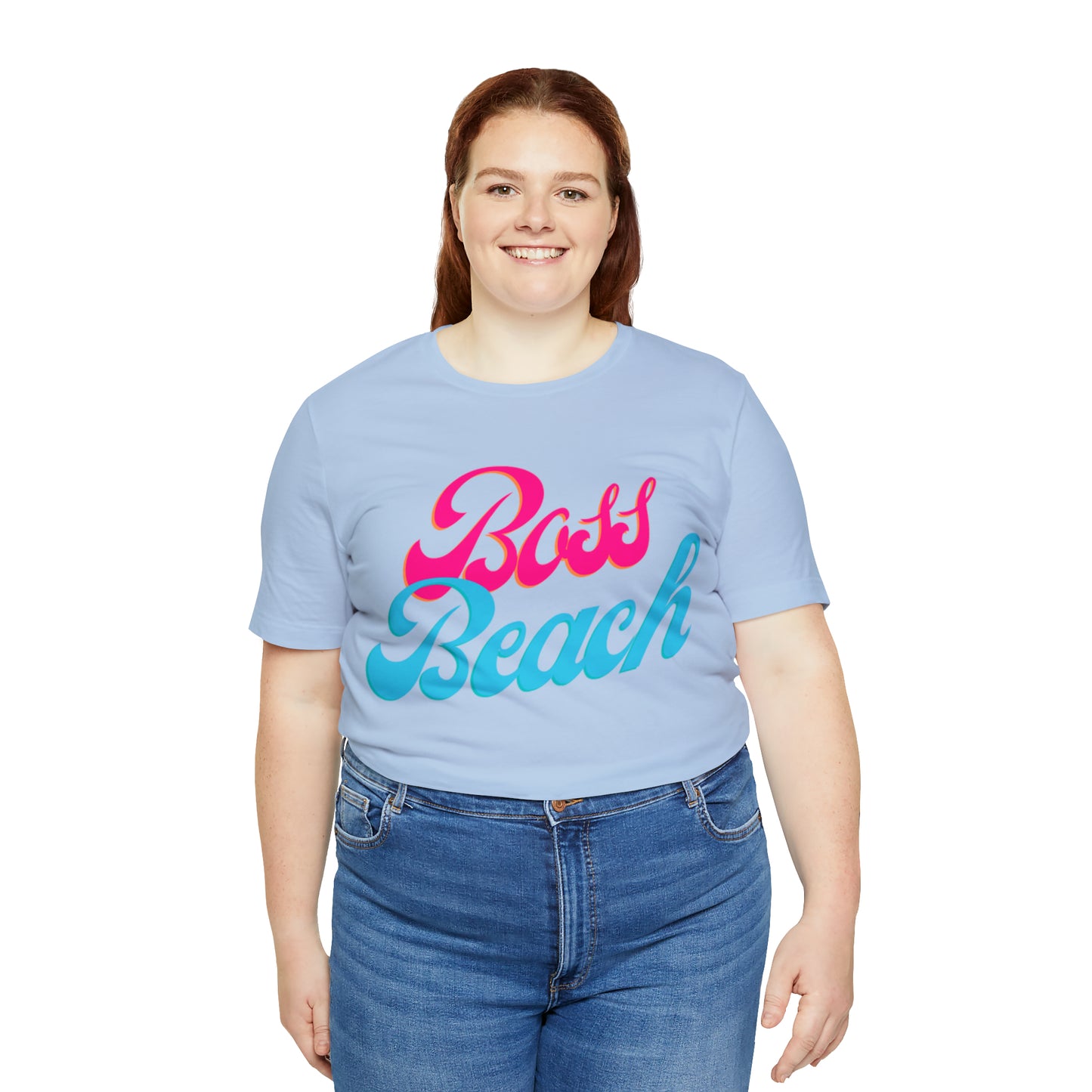 DCAL Beach Collection "Boss Beach" Unisex Jersey Short Sleeve Tee