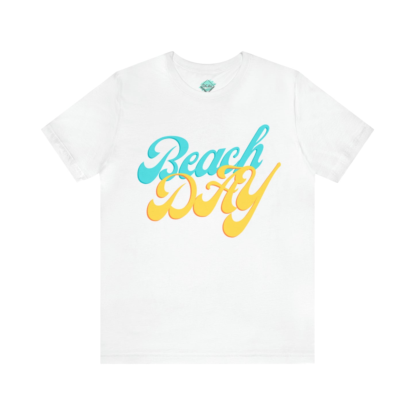 DCAL Beach Collection "Beach Day" Unisex Jersey Short Sleeve Tee