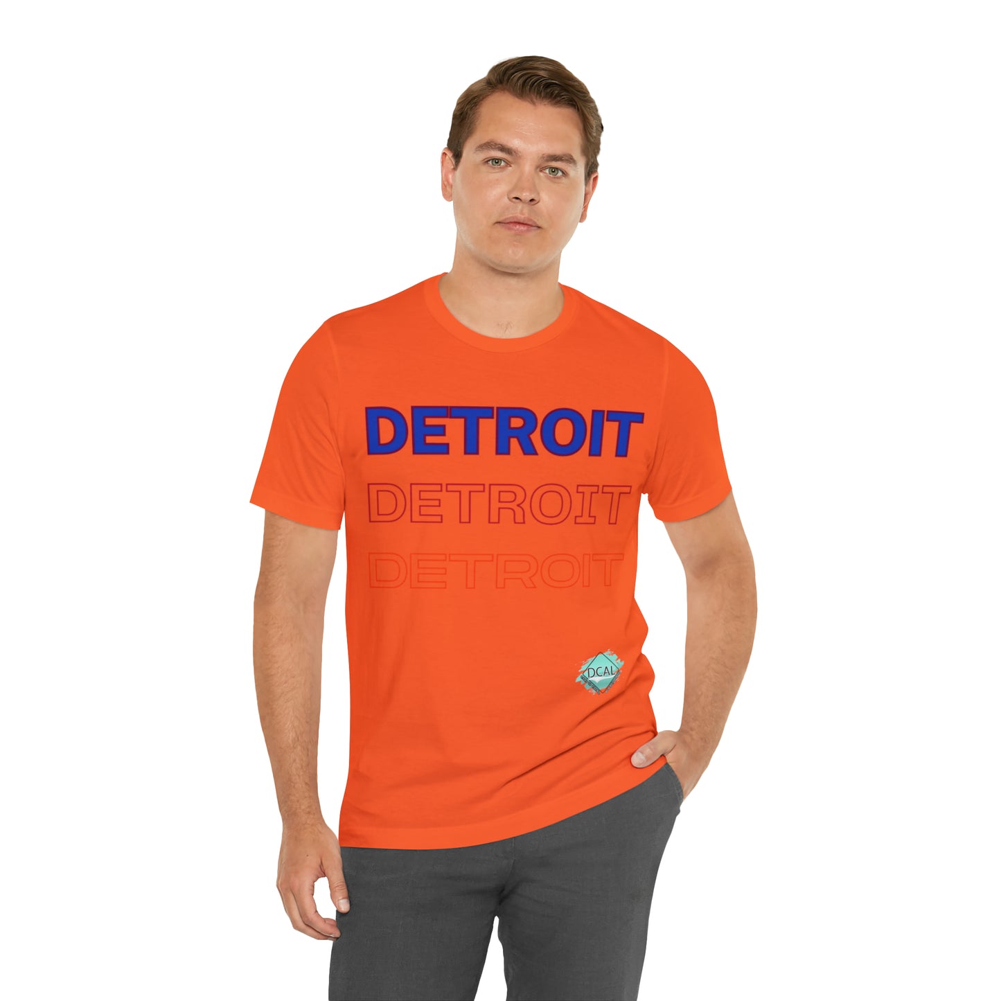 DCAL Downtown Diaries "Detroit" Unisex Jersey Short Sleeve Tee