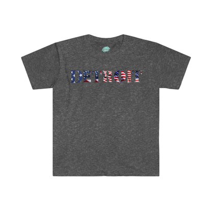 DCAL Downtown Diaries "Detroit" Unisex Softstyle T-Shirt