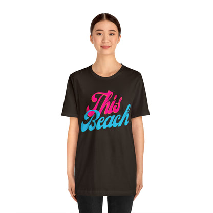 DCAL Beach Collection "This Beach" Unisex Jersey Short Sleeve Tee