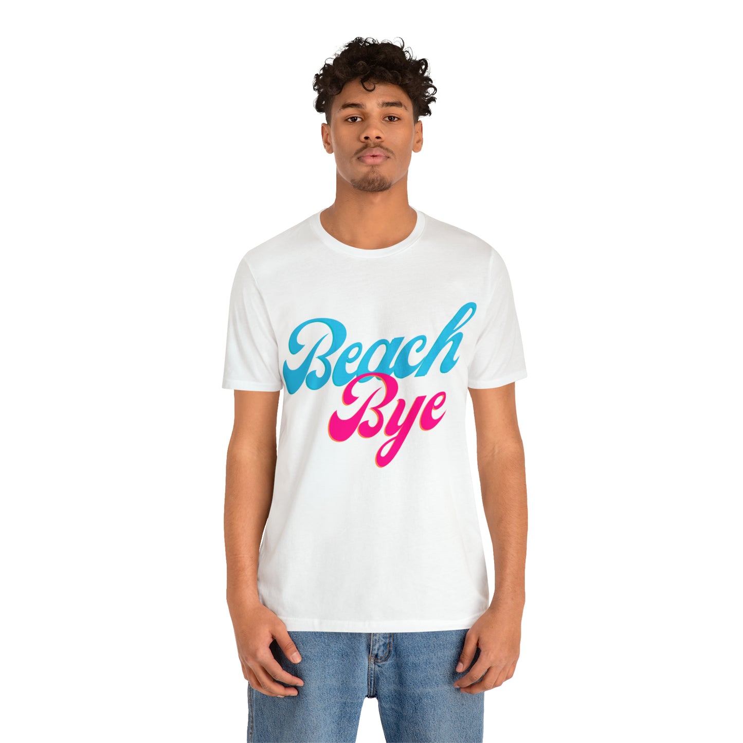 DCAL Beach Collection "Beach Bye" Unisex Jersey Short Sleeve Tee