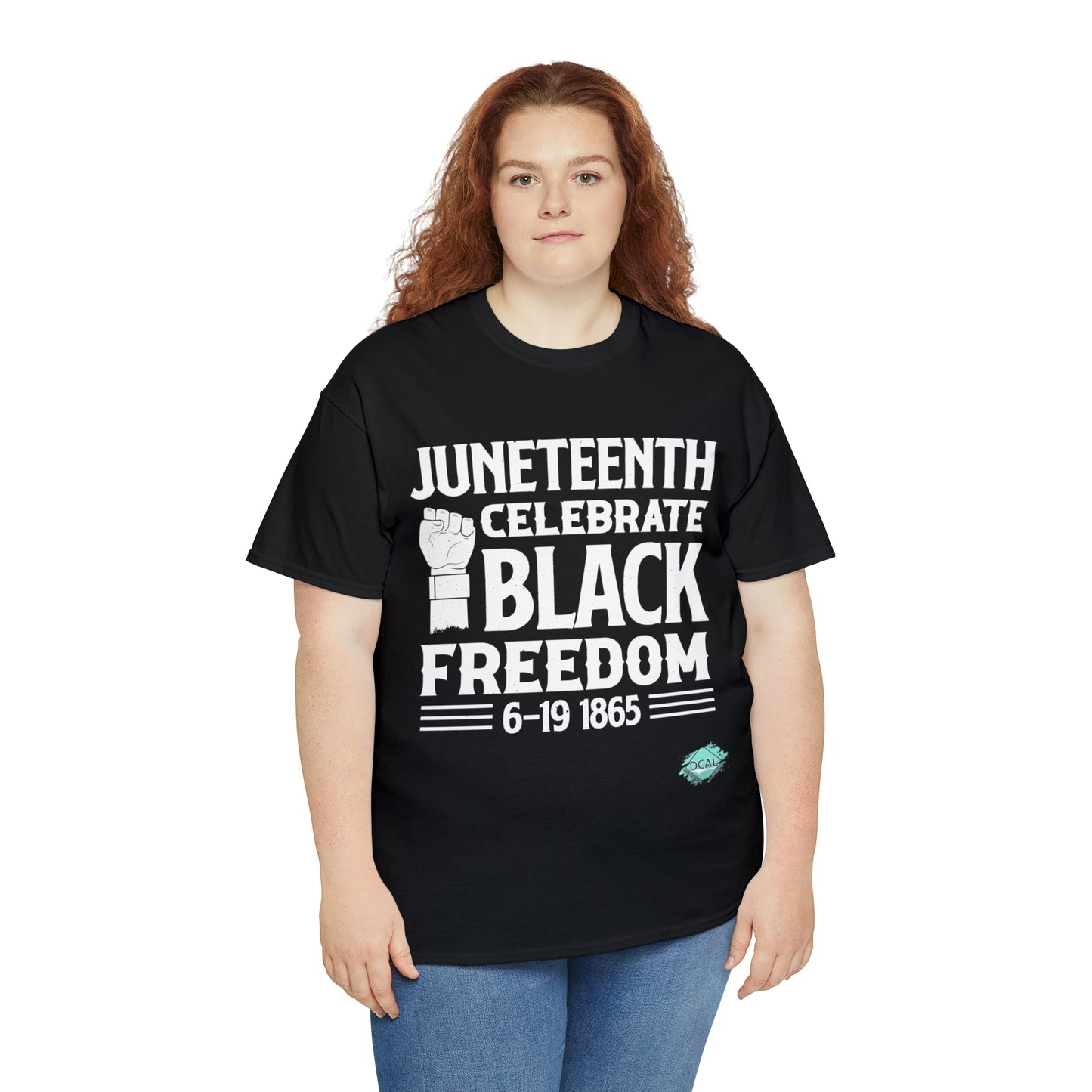 DCAL Juneteenth "Celebrate" Unisex Heavy Cotton Tee