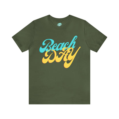 DCAL Beach Collection "Beach Day" Unisex Jersey Short Sleeve Tee