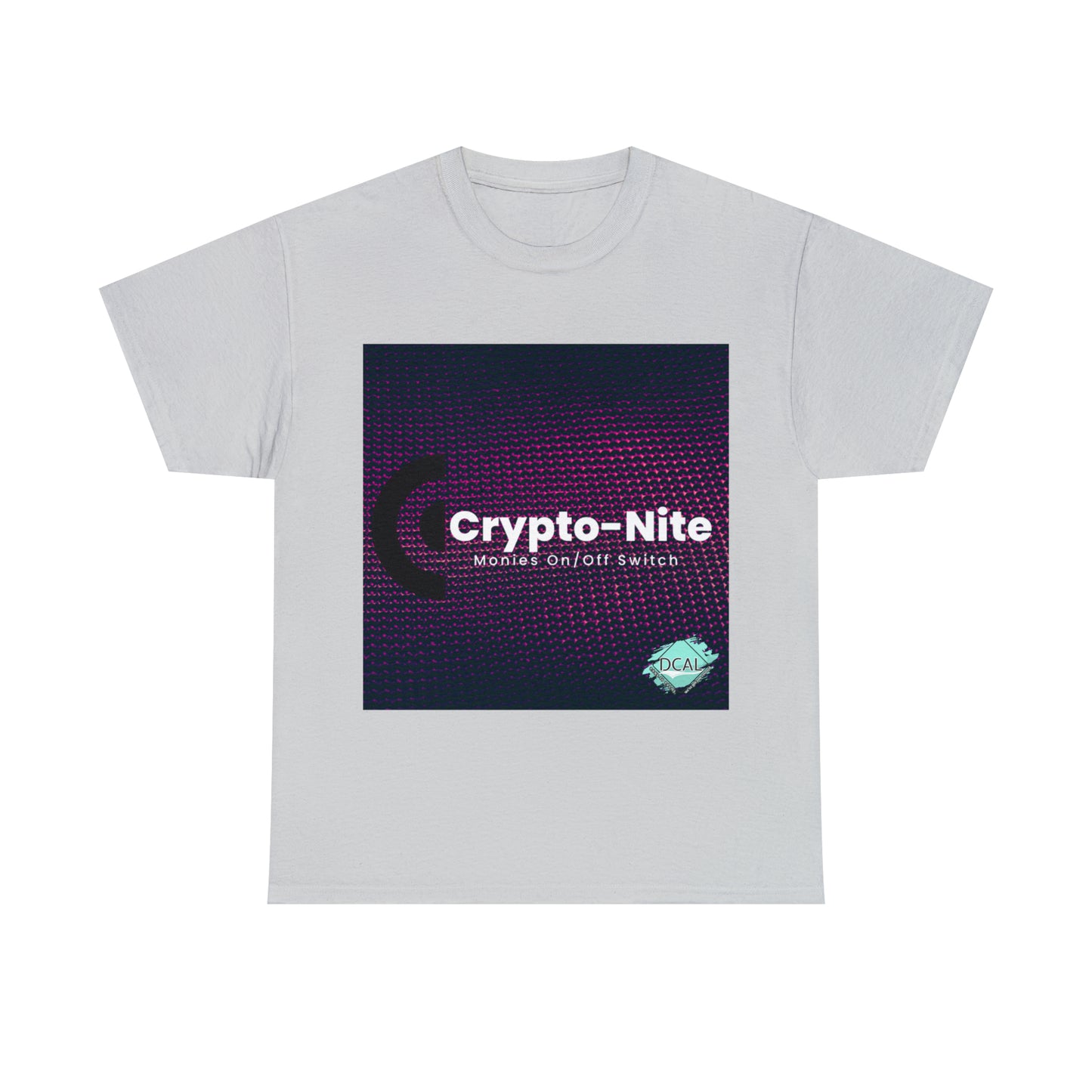 DCAL Graphic Tees "Crypto-Nite" Unisex Heavy Cotton Tee