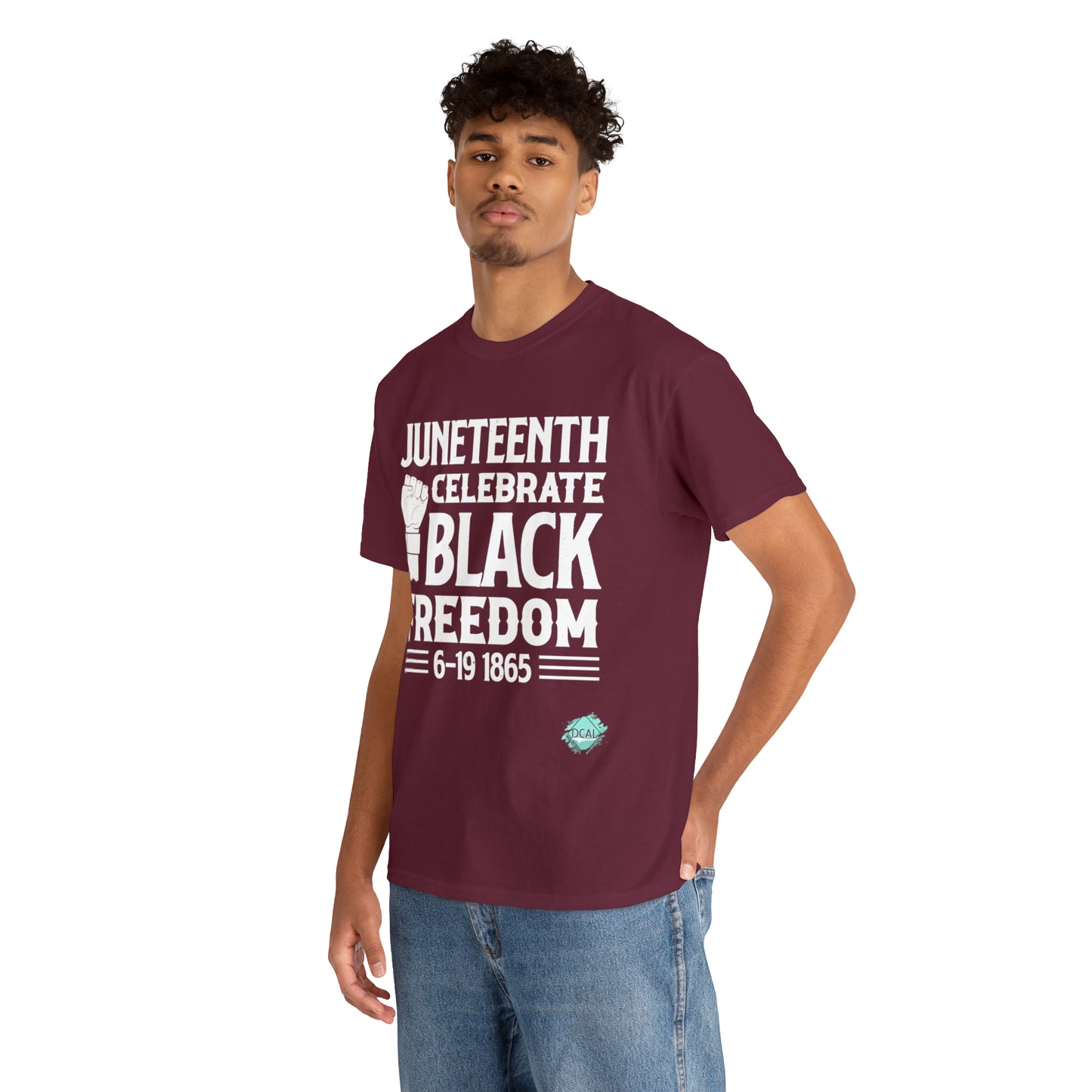 DCAL Juneteenth "Celebrate" Unisex Heavy Cotton Tee