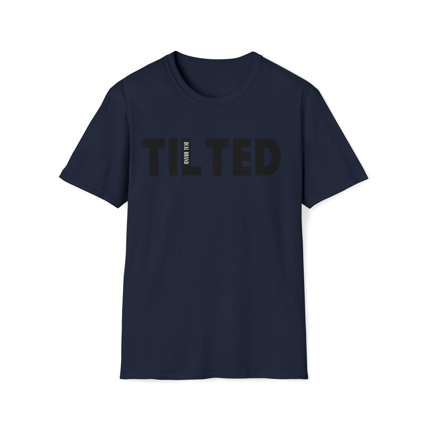 DCAL Graphic Tees Novel "Tilted" Unisex Softstyle T-Shirt