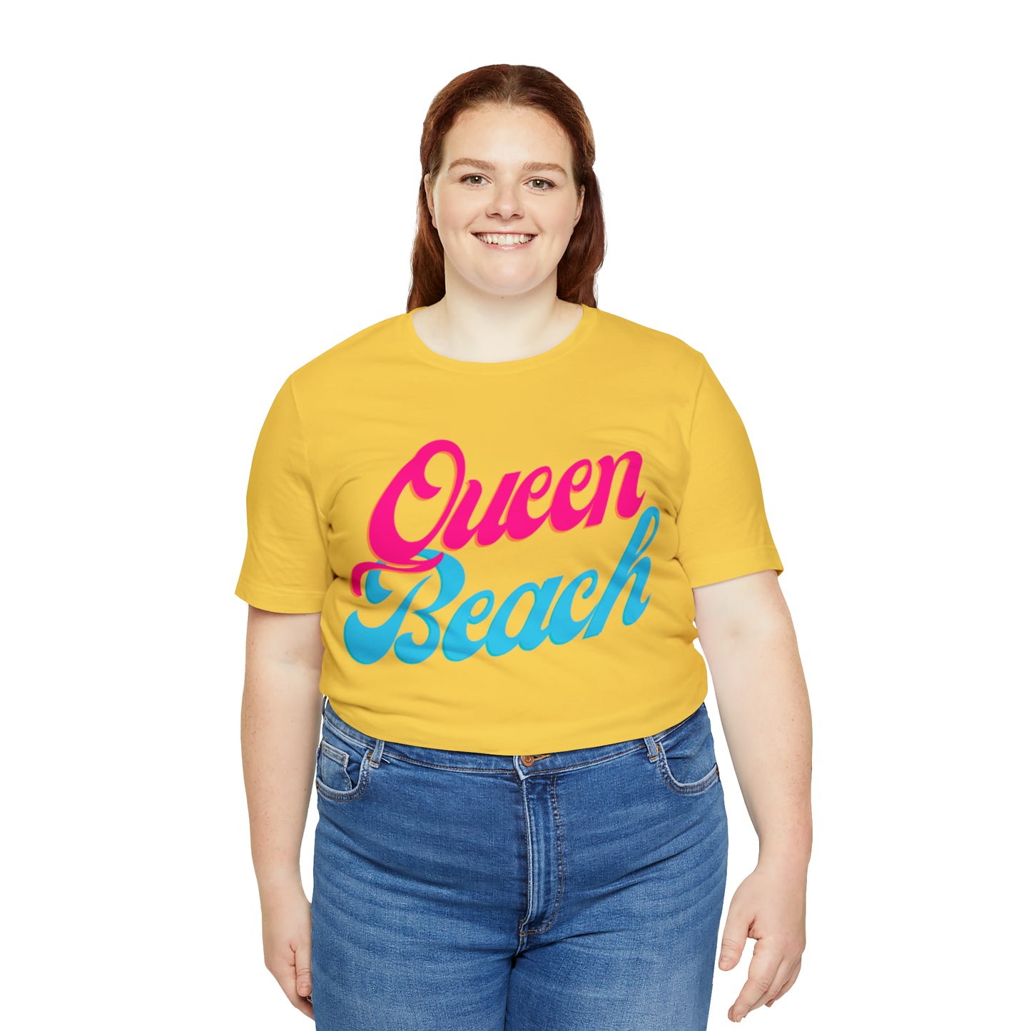 DCAL Beach Collection "Queen Beach" Unisex Jersey Short Sleeve Tee