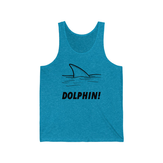 DCAL Graphic Tees  "Florida Dolphin"" Unisex Jersey Tank