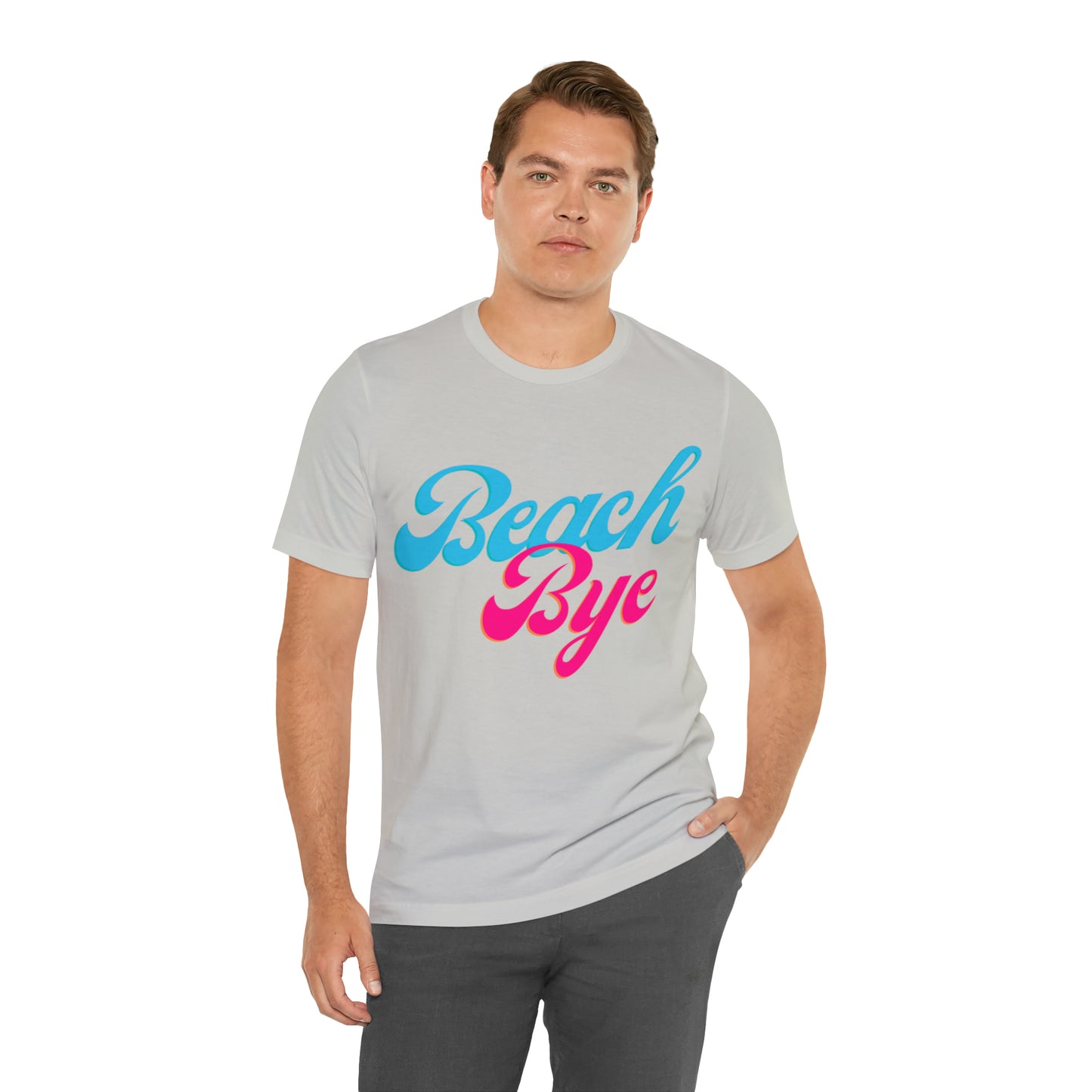 DCAL Beach Collection "Beach Bye" Unisex Jersey Short Sleeve Tee