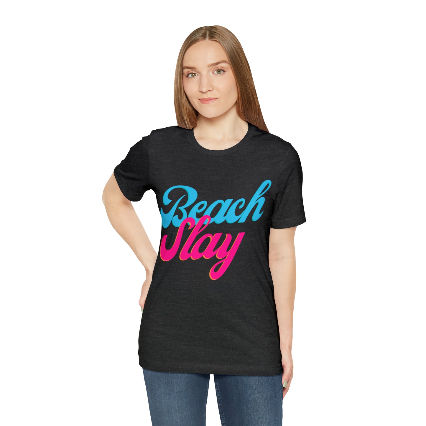 DCAL Beach Collection "Beach Slay" Unisex Jersey Short Sleeve Tee