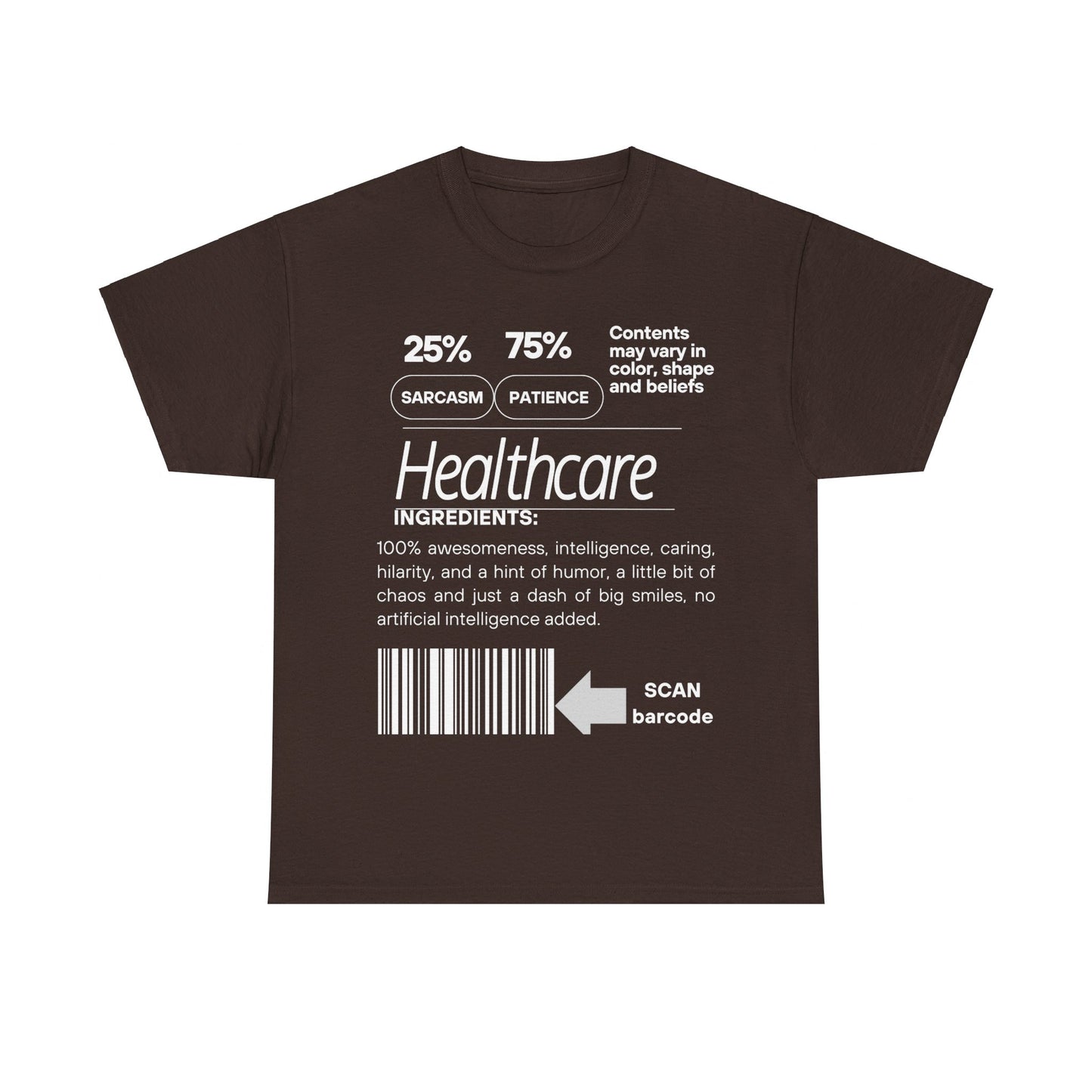 DCAL Healthcare humor Unisex Heavy Cotton Tee