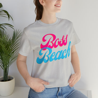 DCAL Beach Collection "Boss Beach" Unisex Jersey Short Sleeve Tee