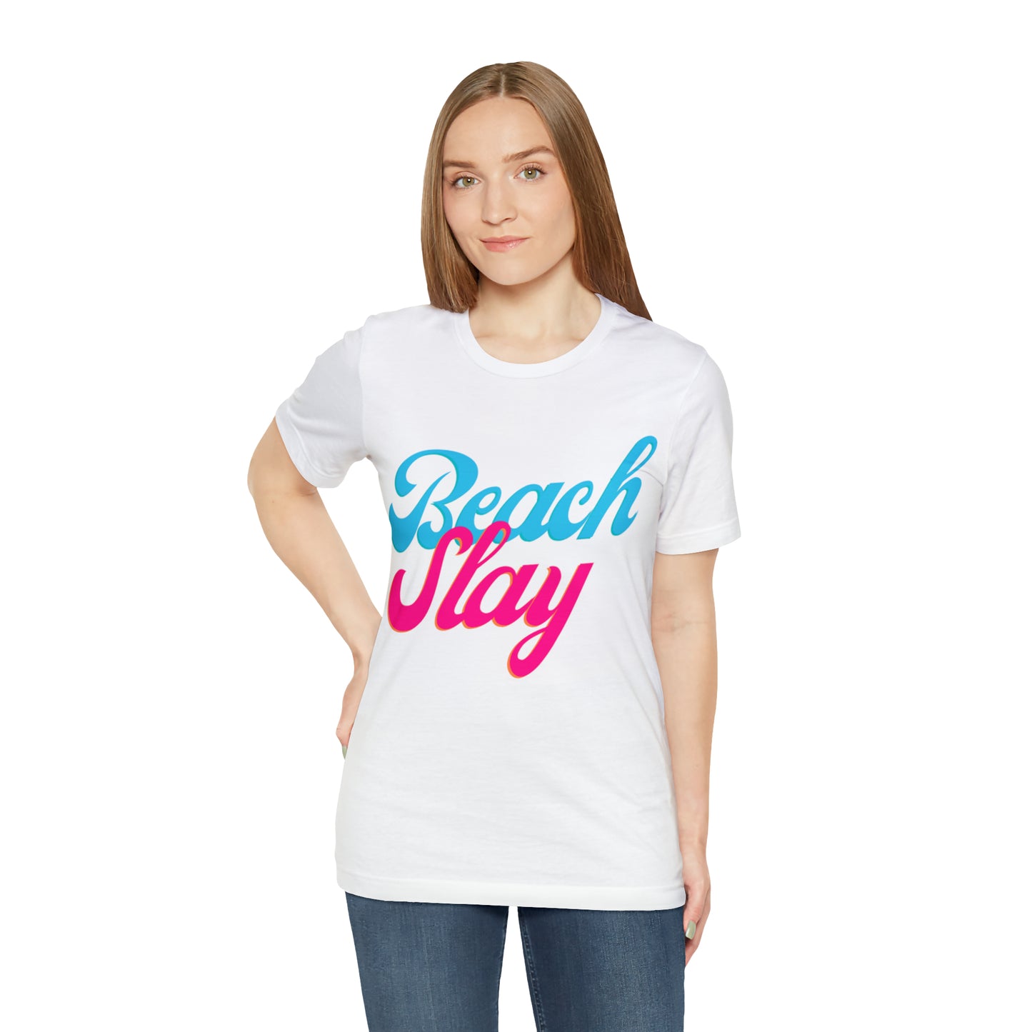 DCAL Beach Collection "Beach Slay" Unisex Jersey Short Sleeve Tee