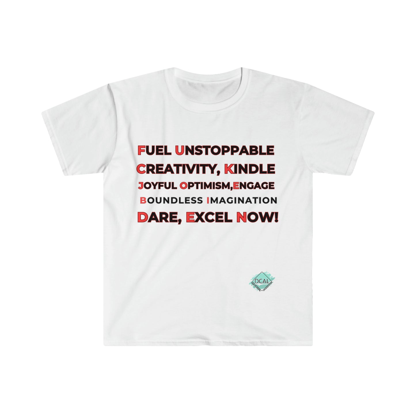 DCAL Graphic Tees "Inspiration" Unisex Softstyle T-Shirt