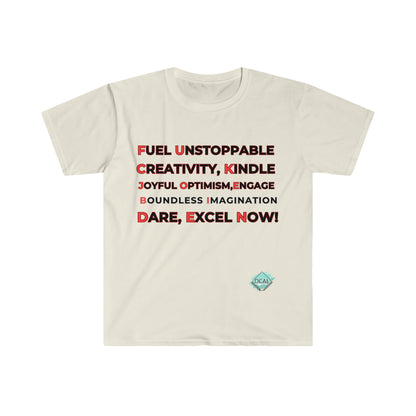 DCAL Graphic Tees "Inspiration" Unisex Softstyle T-Shirt