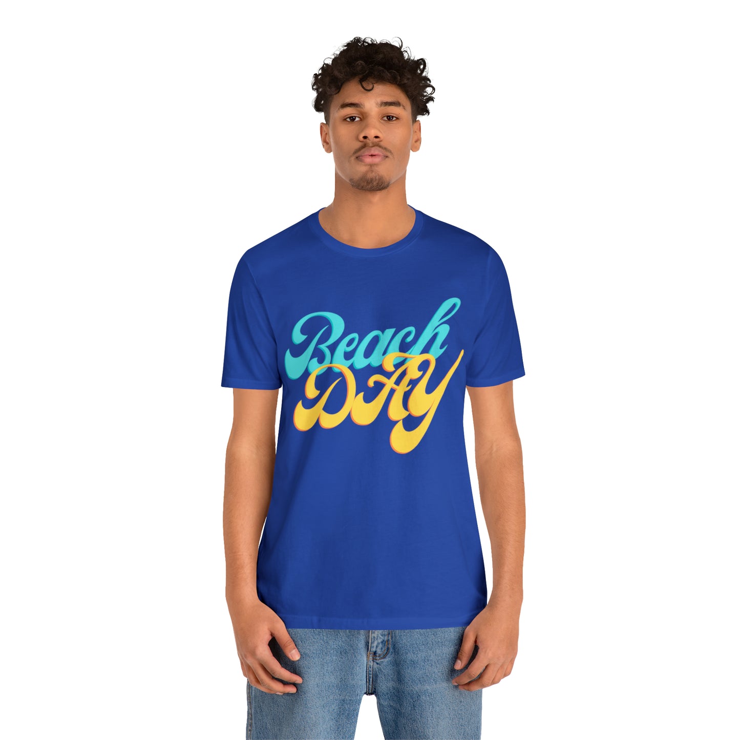 DCAL Beach Collection "Beach Day" Unisex Jersey Short Sleeve Tee