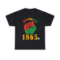 DCAL Juneteenth "1865 Fist" Unisex Heavy Cotton Tee