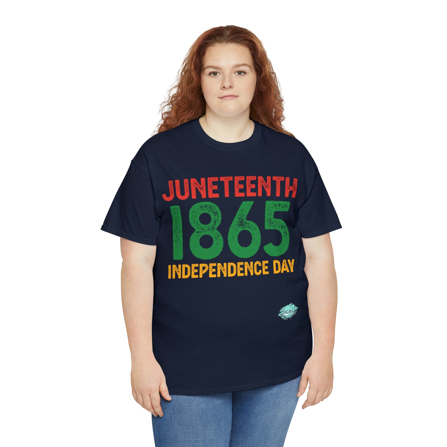 DCAL Juneteenth "1865" Unisex Heavy Cotton Tee