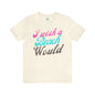 DCAL Beach Collection "I Wish a Beach Would" Unisex Jersey Short Sleeve Tee