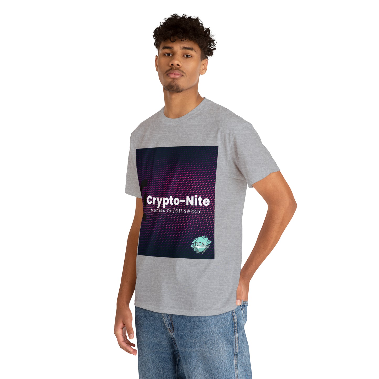 DCAL Graphic Tees "Crypto-Nite" Unisex Heavy Cotton Tee