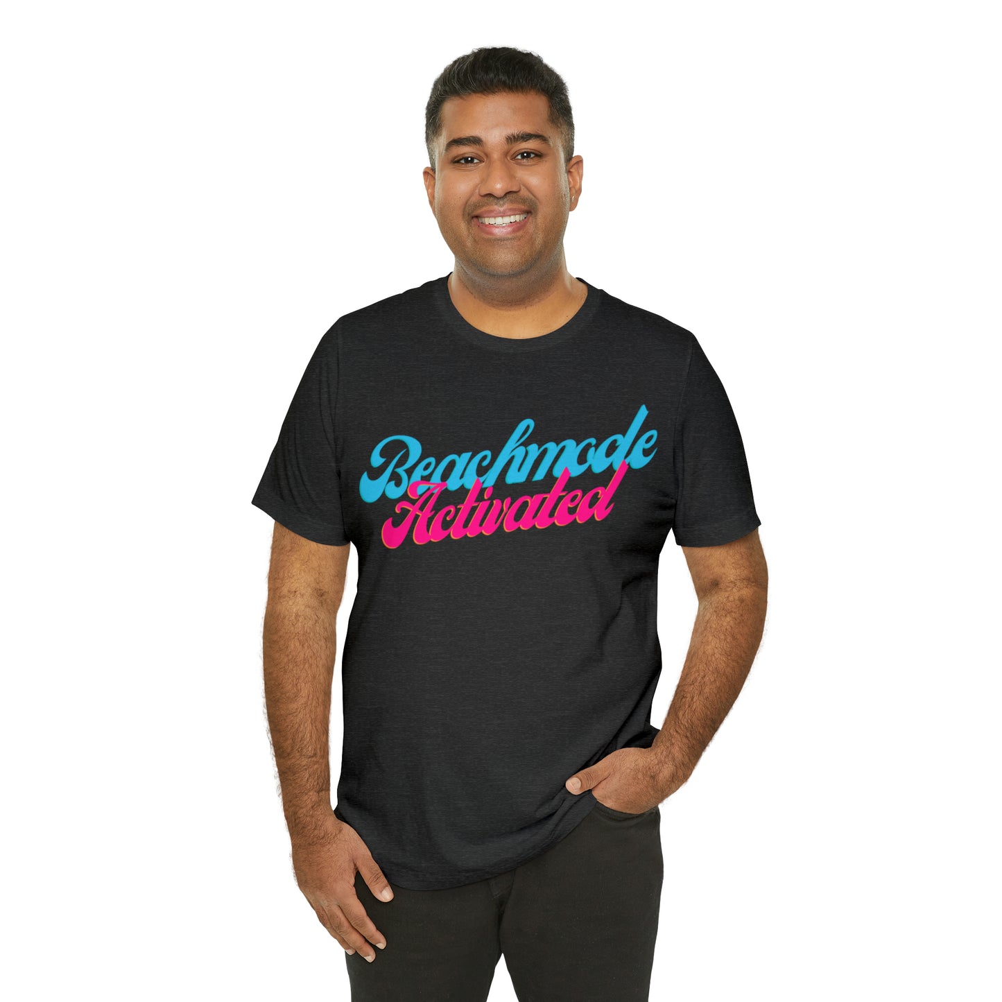 DCAL Beach Collection "Beachmode Activated" Unisex Jersey Short Sleeve Tee