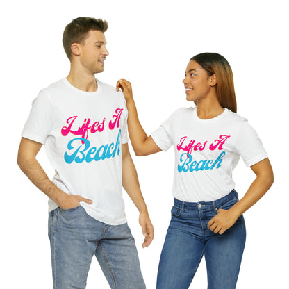 DCAL Beach Collection "Wifes a Beach" Unisex Jersey Short Sleeve Tee