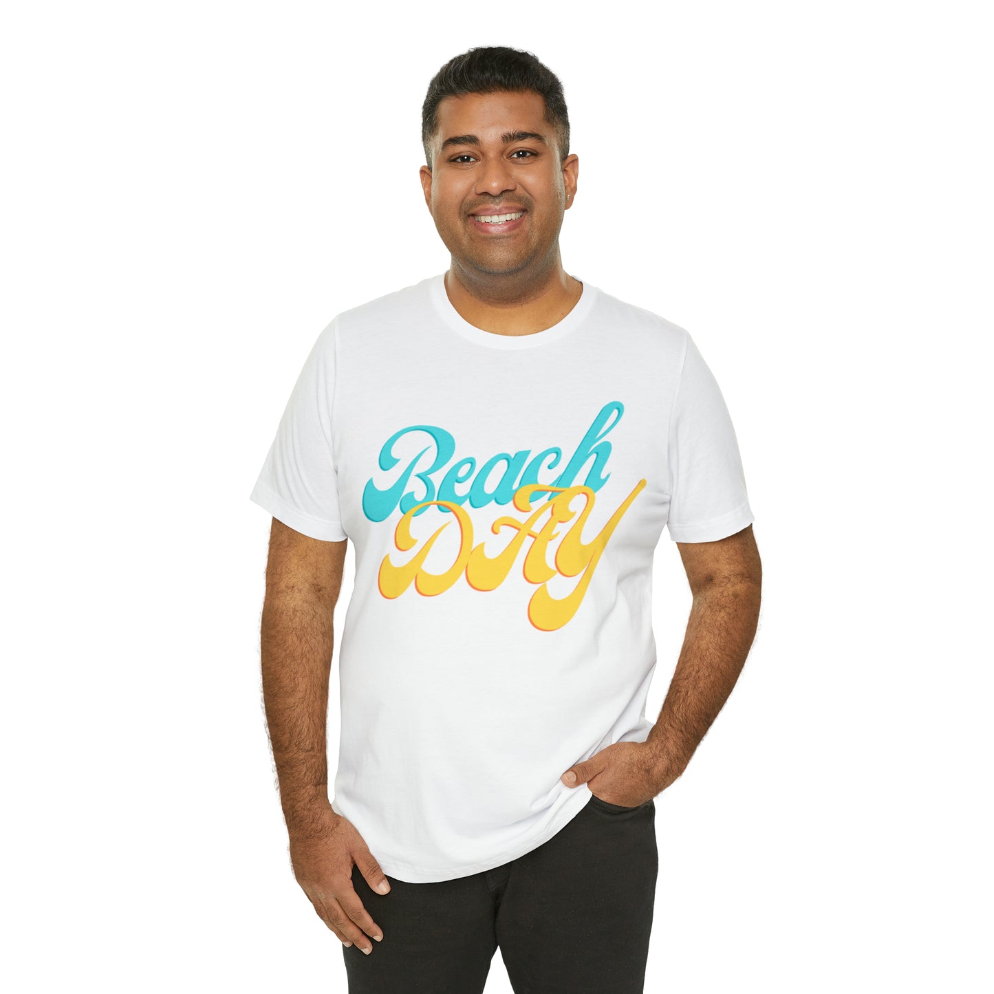 DCAL Beach Collection "Beach Day" Unisex Jersey Short Sleeve Tee